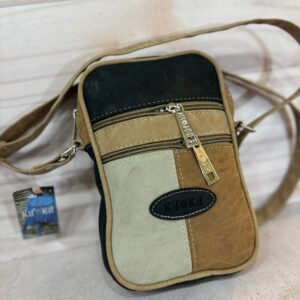 Morral Combinado de Gamuza