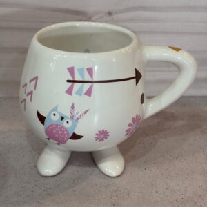 Taza con 2 Patitas Blanca