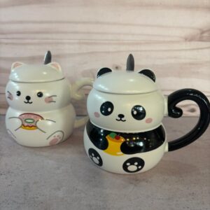 Taza Panda/ Gatito
