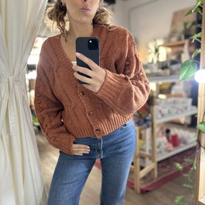Alternative view of Cardigan Luana